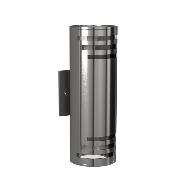 Orren Ellis Epsilon 2-Light Outdoor Armed Sconce & Reviews | Wayfair